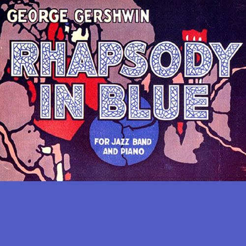 Cover image of sheet music for Rhapsody in Blue