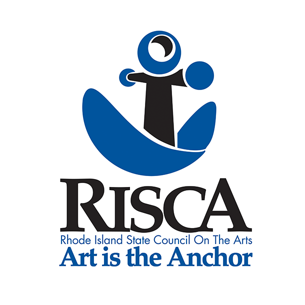 Logotipo del Consejo Estatal de las Artes de Rhode Island - El arte es el ancla