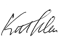 Kathleen Pletcher signature